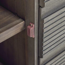 Wandkast Grijs Acaciahout -WOOOD Verkoopwinkel kave home indiann wandkast grijs acaciahout 04