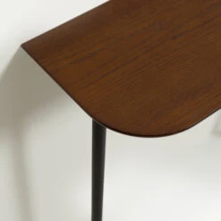 Walnoot Kapstok Met Tafeltje -WOOOD Verkoopwinkel kave home marcolina haltafel met kapstok 05