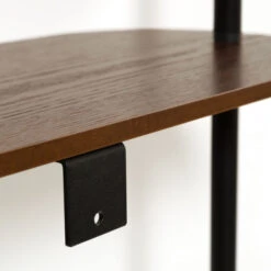 Walnoot Kapstok Met Tafeltje -WOOOD Verkoopwinkel kave home marcolina haltafel met kapstok 06