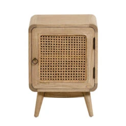 Houten Nachtkastje Met Webbing 13 Houten Nachtkastje Met Webbing -WOOOD Verkoopwinkel kave home nalu houten nachtkastje met webbing 03