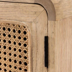 Houten Nachtkastje Met Webbing 17 Houten Nachtkastje Met Webbing -WOOOD Verkoopwinkel kave home nalu houten nachtkastje met webbing 07