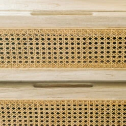 Rotan Webbing Ladekast -WOOOD Verkoopwinkel kave home rexit rotan webbing ladekast 6