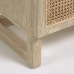 Rotan Webbing Nachtkastje -WOOOD Verkoopwinkel kave home rexit rotan webbing nachtkastje 04