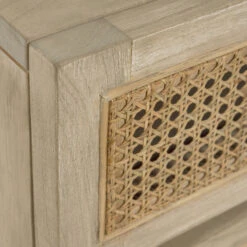 Rotan Webbing Smalle Ladekast -WOOOD Verkoopwinkel kave home rexit rotan webbing smalle ladekast 03