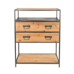 Ladenkast Metaal En Hout -WOOOD Verkoopwinkel ladenkast metaal en hout samuel lumz home 02