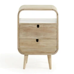 Mango Hout Nachtkastje -WOOOD Verkoopwinkel laforma gerald mango hout nachtkastje 01