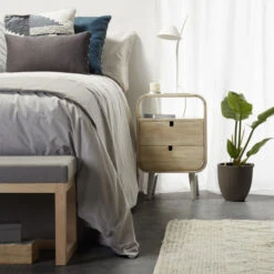 Mango Hout Nachtkastje -WOOOD Verkoopwinkel laforma gerald mango hout nachtkastje 05