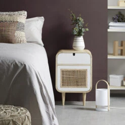 Mango Houten Nachtkastje 40x60 -WOOOD Verkoopwinkel laforma gerald mango houten nachtkastje 40x60 05