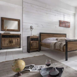 Nachtkastje Van Sheeshamhout Dicht -WOOOD Verkoopwinkel lavis havel 01 800x800 1