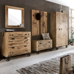 Robuuste Kast Mangohout -WOOOD Verkoopwinkel lavis porter industriele kast met tekst 03