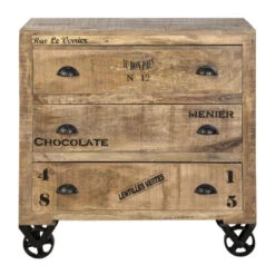 Robuuste Ladekast Industrieel -WOOOD Verkoopwinkel lavis porter industriele ladekast met tekst 02