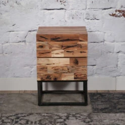 Massief Acaciahouten Nachtkastje 5 Massief Acaciahouten Nachtkastje -WOOOD Verkoopwinkel massief acaciahouten nachtkastje mill giani 02