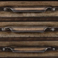 Metalen Vitrinekast Vintage -WOOOD Verkoopwinkel metalen vitrinekast otis lumz home 05