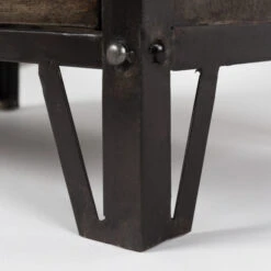 Metalen Vitrinekast Vintage -WOOOD Verkoopwinkel metalen vitrinekast otis lumz home 07