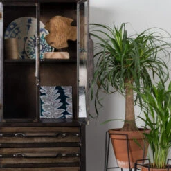 Metalen Vitrinekast Vintage -WOOOD Verkoopwinkel metalen vitrinekast otis lumz home 08