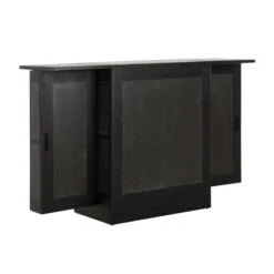 Zwarte Drankkast Bartafel -WOOOD Verkoopwinkel must living connaught zwarte drankkast bartafel 05