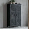 Zwarte Kast Met Rotan -WOOOD Verkoopwinkel must living provence zwarte kast met rotan 01 1