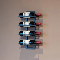 Muur Wijnrek Zwart