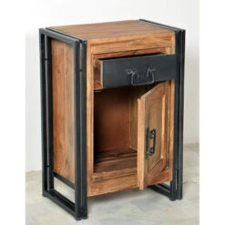 Nachtkastje Van Sheeshamhout Dicht -WOOOD Verkoopwinkel nachtkastje lavis havel d 03 800x800 1