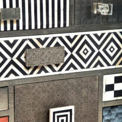 Retro Design Dressoir Chalet 14 Drawers -WOOOD Verkoopwinkel retro design dressoir chalet 14 drawers 800x800 1