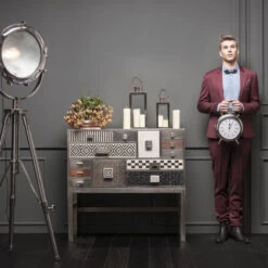 Retro Design Dressoir Chalet 14 Drawers -WOOOD Verkoopwinkel retro design dressoir chalet 14 drawers 5 800x800 1