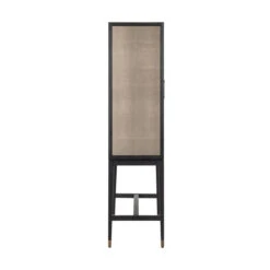Design Wandkast Leer -WOOOD Verkoopwinkel richmond interiors bloomingville design wandkast leer 02