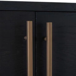 Wandkast Hout En Goud -WOOOD Verkoopwinkel richmond interiors cambon wandkast hout en goud 08