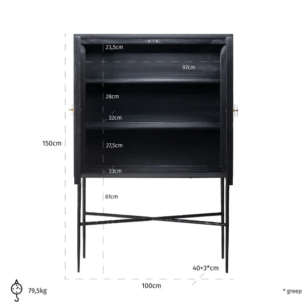 Wandkast Met Marmer 7 Wandkast Met Marmer - Afbeelding 5