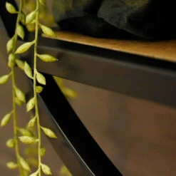 Rond Wandrek Van Hout En Metaal -WOOOD Verkoopwinkel rond wandrek van hout en metaal bodio nevada 05 1