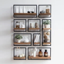 Plank Aan De Wand -WOOOD Verkoopwinkel shelfmate wand planken 04 1