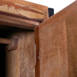 Sloophouten Kast Met Planken -WOOOD Verkoopwinkel sloophouten wandkast met planken ary lavis 08