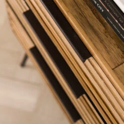 Speels Ladekastje Met 3 Lades -WOOOD Verkoopwinkel speels ladekastje met 3 lades teca strip giani 03