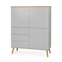 Matte Wandkast Met Eiken -WOOOD Verkoopwinkel tenzo dot eiken kledingkast 02