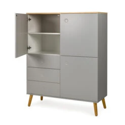 Matte Wandkast Met Eiken -WOOOD Verkoopwinkel tenzo dot eiken kledingkast 04