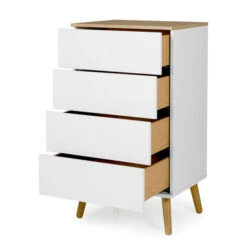 Hoge Eiken Ladekast 12 Hoge Eiken Ladekast -WOOOD Verkoopwinkel tenzo dot hoge eiken ladekast 05