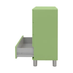 Brede Ladekast -WOOOD Verkoopwinkel tenzo malibu brede ladekast groen 02 2