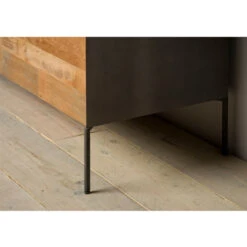 WOOOD Verkoopwinkel -WOOOD Verkoopwinkel tower living pandora dressoir van teakhout en metaal 02 3