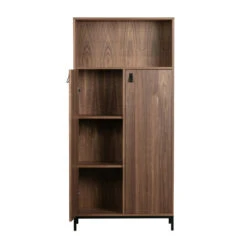 VTwonen Kast Van Noten Hout -WOOOD Verkoopwinkel vtwonen bookazine kast van noten hout 3