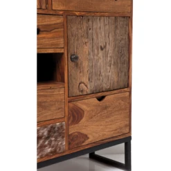 Kast Sheesham Hout Koeienhuid -WOOOD Verkoopwinkel wandkast rodeo kare design 05 800x800 1