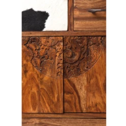 Kast Sheesham Hout Koeienhuid -WOOOD Verkoopwinkel wandkast rodeo kare design 06 800x800 1