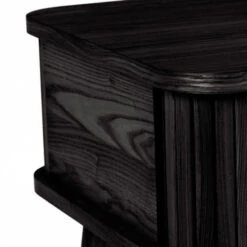 Zuiver Zwart Retro Nachtkastje -WOOOD Verkoopwinkel zuiver barbier black zwart retro nachtkastje 06