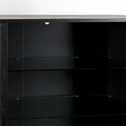 Zuiver Zwarte Design Wandkast -WOOOD Verkoopwinkel zuiver barbier black zwarte design wandkast 7