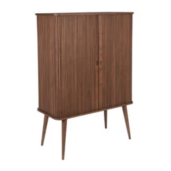 Zuiver Design Wandkast Walnoot -WOOOD Verkoopwinkel zuiver barbier walnut design wandkast walnoot 03