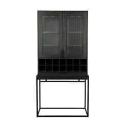 Zuiver Wandkast Met Wijnrek -WOOOD Verkoopwinkel zuiver travis wandkast met wijnrek 15