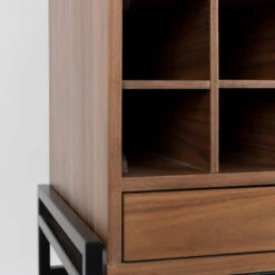 Zuiver Wandkast Met Wijnrek -WOOOD Verkoopwinkel zuiver travis wandkast met wijnrek 3