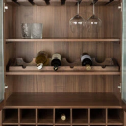 Zuiver Wandkast Met Wijnrek -WOOOD Verkoopwinkel zuiver travis wandkast met wijnrek 6